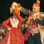 Dubrovaki primorski svatovi u Kninu - VIII meunarodna smotra folklora
